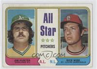 All Star Pitchers - Jim Hunter, Rick Wise [Good to VG‑EX]