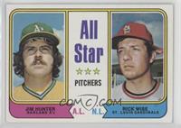All Star Pitchers - Jim Hunter, Rick Wise