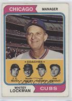 Cubs Coaches (Whitey Lockman, J.C. Martin, Hank Aguirre, Al Spangler, Jim Marsh…