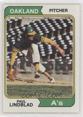 1974 Topps - [Base] #369 - Paul Lindblad