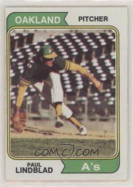 1974 Topps - [Base] #369 - Paul Lindblad