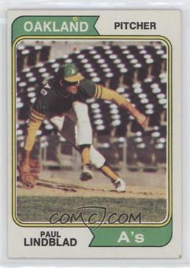 1974 Topps - [Base] #369 - Paul Lindblad