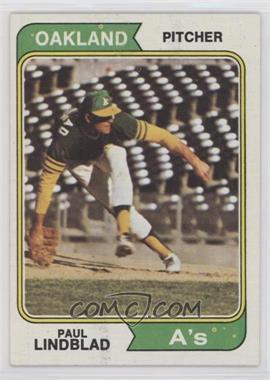 1974 Topps - [Base] #369 - Paul Lindblad