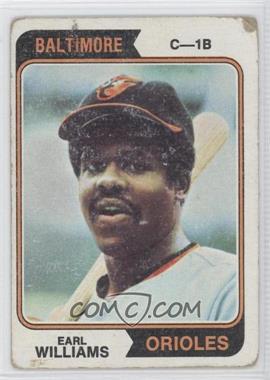 1974 Topps - [Base] #375 - Earl Williams [COMC RCR Poor]