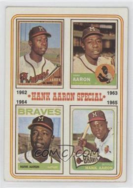 1974 Topps - [Base] #4 - Hank Aaron Special (1962,1963,1964,1965)