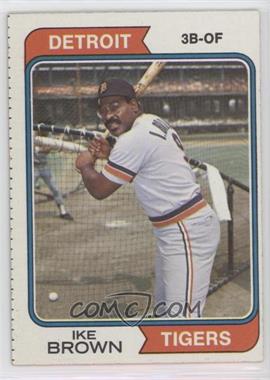 1974 Topps - [Base] #409 - Ike Brown