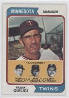 Twins Coaches (Frank Quilici, Ralph Rowe, Vern Morgan, Buck Rodgers) [Good …