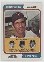 Twins Coaches (Frank Quilici, Ralph Rowe, Vern Morgan, Buck Rodgers)