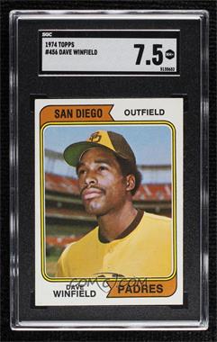 1974 Topps - [Base] #456 - Dave Winfield [SGC 7.5 NM+]