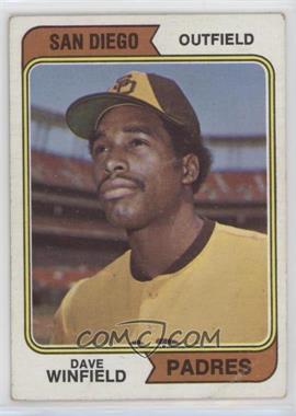 1974 Topps - [Base] #456 - Dave Winfield