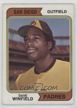 1974 Topps - [Base] #456 - Dave Winfield