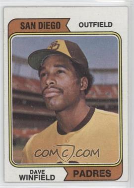 1974 Topps - [Base] #456 - Dave Winfield [Noted]