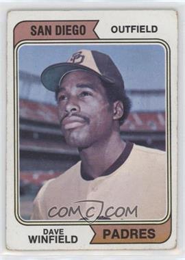 1974 Topps - [Base] #456 - Dave Winfield