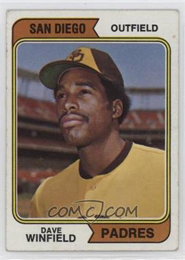 1974 Topps - [Base] #456 - Dave Winfield