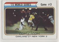 '73 World Series - Game #3 (Oakland 3 New York 2) [Poor to Fair]