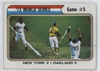 '73 World Series - Game #5 (New York 2 Oakland 0) [Good to VG‑E…