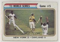 '73 World Series - Game #5 (New York 2 Oakland 0) [Good to VG‑E…