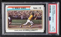 '73 World Series - Game #6 (Oakland 3 New York 1) [PSA 4 VG‑EX]