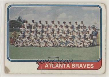 1974 Topps - [Base] #483 - Atlanta Braves Team [Poor to Fair]