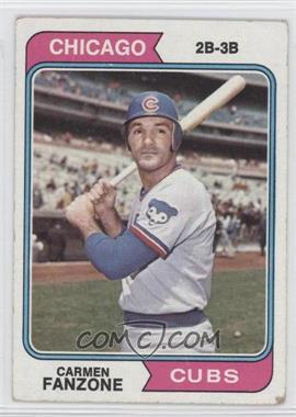 1974 Topps - [Base] #484 - Carmen Fanzone [Noted]