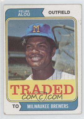 1974 Topps - [Base] #485T - Traded - Felipe Alou [Good to VG‑EX]