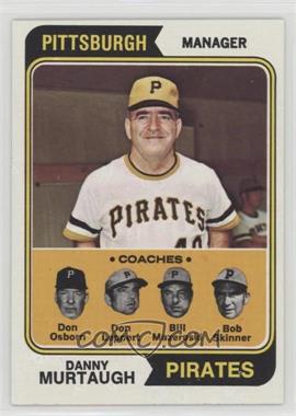 1974 Topps - [Base] #489 - Pirates Coaches (Danny Murtaugh, Don Osborn, Don Leppert, Bill Mazeroski, Bob Skinner)