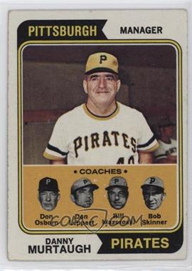 1974 Topps - [Base] #489 - Pirates Coaches (Danny Murtaugh, Don Osborn, Don Leppert, Bill Mazeroski, Bob Skinner)