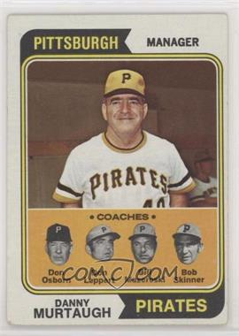 1974 Topps - [Base] #489 - Pirates Coaches (Danny Murtaugh, Don Osborn, Don Leppert, Bill Mazeroski, Bob Skinner)