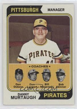 1974 Topps - [Base] #489 - Pirates Coaches (Danny Murtaugh, Don Osborn, Don Leppert, Bill Mazeroski, Bob Skinner)