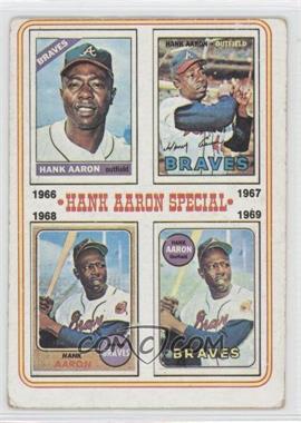 1974 Topps - [Base] #5 - Hank Aaron Special (1966,1967,1968,1969) [Poor to Fair]
