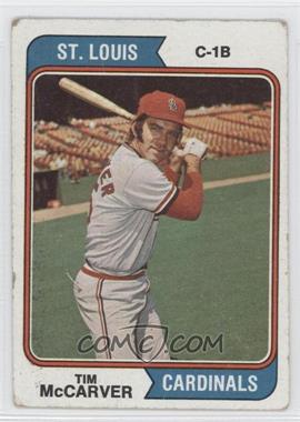 1974 Topps - [Base] #520 - Tim McCarver [Noted]