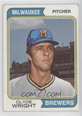 1974 Topps - [Base] #525 - Clyde Wright [Good to VG‑EX]