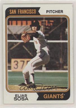 1974 Topps - [Base] #54 - Elias Sosa