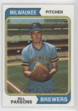 1974 Topps - [Base] #574 - Bill Parsons