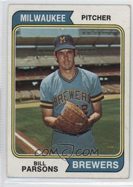 1974 Topps - [Base] #574 - Bill Parsons