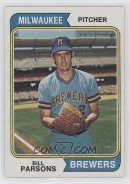 1974 Topps - [Base] #574 - Bill Parsons