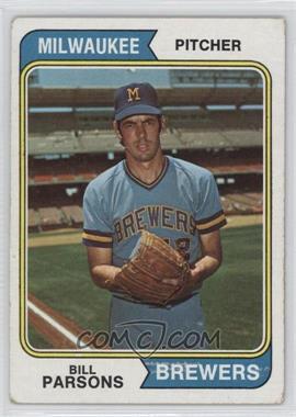 1974 Topps - [Base] #574 - Bill Parsons [Good to VG‑EX]