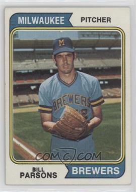 1974 Topps - [Base] #574 - Bill Parsons