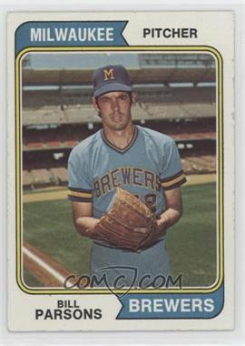 1974 Topps - [Base] #574 - Bill Parsons [Good to VG‑EX]