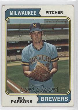 1974 Topps - [Base] #574 - Bill Parsons [Good to VG‑EX]