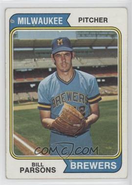 1974 Topps - [Base] #574 - Bill Parsons [Good to VG‑EX]