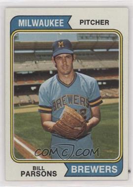 1974 Topps - [Base] #574 - Bill Parsons