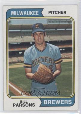 1974 Topps - [Base] #574 - Bill Parsons [Good to VG‑EX]