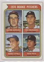 Rookie Pitchers - Wayne Garland, Fred Holdsworth, Mark Little, Dick Pole