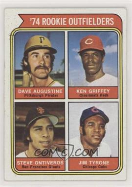 1974 Topps - [Base] #598 - Rookie Outfielders - Dave Augustine, Ken Griffey, Steve Ontiveros, Jim Tyrone) [Good to VG‑EX]