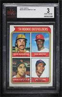 Rookie Outfielders - Dave Augustine, Ken Griffey, Steve Ontiveros, Jim Tyrone) …