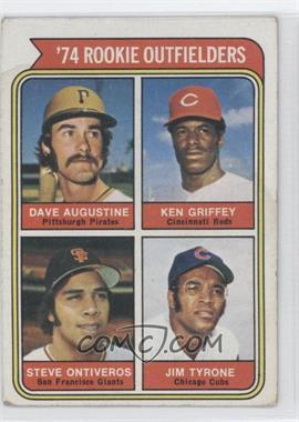 1974 Topps - [Base] #598 - Rookie Outfielders - Dave Augustine, Ken Griffey, Steve Ontiveros, Jim Tyrone)