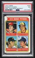 Rookie Pitchers - Ron Diorio, Dave Freisleben, Frank Riccelli, Greg Shanahan (S…