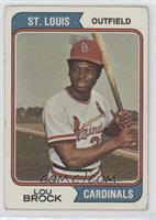 Lou Brock [Good to VG‑EX]