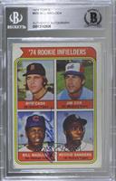 '74 Rookie Infielders (Ron Cash, Jim Cox, Bill Madlock, Reggie Sanders) [BAS&nb…